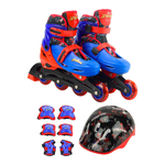 Patins do Homem Aranha com Kit Proteção