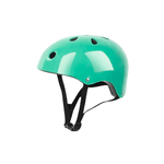 Kit Capacete Cotoveleira Joelheira Infantil Verde