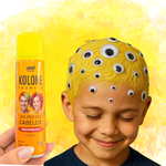 Tinta Spray Temporária Para Cabelos Kolore Fashion Amarelo