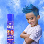 Tinta Spray Temporária Para Cabelos Kolore Fashion Azul