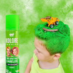 Tinta Spray Temporária Para Cabelos Kolore Fashion Verde