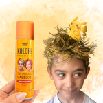 Tinta Spray Temporária Para Cabelos Kolore Fashion Dourada
