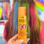 Tinta Spray Temporária Para Cabelos Kolore Fashion Dourada