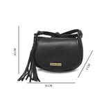  Kit Bolsa Grande Couro Legitimo e Mini caramelo ref:DM-03a