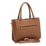 Bolsa Feminina Couro Legitimo 2 Alças +carteira DM-05B