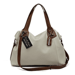 Kit bolsa grande off white com alça caramelo e carteira croco caramelo couro legítimo ref:DM-1B