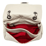 Bolsa Feminina media Couro Legitimo caramelo REF:DM-17M