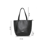  Kit Bolsa Grande Couro Legitimo e Mini caramelo ref:DM-03a