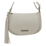 Kit bolsa grande couro legitimo+ mini+ carteira off white ref:DM-03C