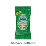 Amendoim Grelhaditos Torrado Sem Pele 24g - Kit Com 5 Unidades