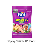 Bala Fini Minhocas Azedinhas 15g - Display Com 12 Unidades