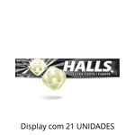 Bala Halls Extra Forte 27,5g - Display Com 21 Unidades