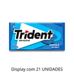 Chiclete Trident Hortelã 8g - Display Com 21 Unidades