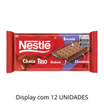Chocotrio Nestlé Chocolate 90g - Display Com 12 Unidades