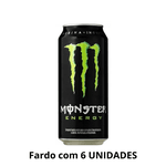 Energético Monster Green Taurina 473ml - Fardo Com 6 Unidades
