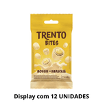 Trento Bites Mousse De Maracujá 40g - Display Com 12 Unidades