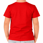 Camiseta Infantil Vermelho