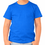 Camiseta Infantil Azul
