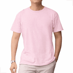 Camiseta Basica Comum Rosa