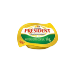 Kit 2 Caixa De Manteiga Extra Com Sal Président Em Blister Sachê De 10g 384 Unidades