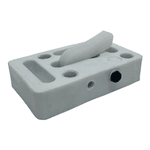 Base C/ Lingueta P/ Suporte de Pontas Mod Antigo Dentemed 
