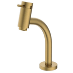 TORNEIRA DE LAVATORIO DE MESA BICA BAIXA GOLD MATTE