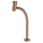 TORNEIRA DE LAVATORIO DE MESA BICA ALTA ROSE GOLD MATTE