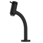 TORNEIRA DE LAVATORIO DE MESA BICA BAIXA PRETO MATTE