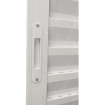 PORTA DE ALUMÍNIO BALCAO 6F 210X200 COM FECHADURA BRANCO PPB034