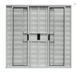 VENEZ SEM GRADE BRANCA 100X120 6 FOLHAS