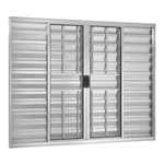 VENEZIANA C/GRADE ALUM NATURAL 100X120 VZ 021