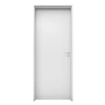Kit Porta Madeira de Giro Branco Max 210x80cm Colméia com Batente Regulável 9 a 14cm Eucaplac Eucatex 