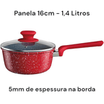  CONJUNTO PANELAS COLORSTONE 4 PEÇAS VOLCANO 