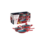  CONJUNTO PANELAS COLORSTONE 4 PEÇAS VOLCANO 