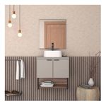 TOUCADOR MADEIRA SALVIA 60 NUDE