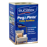 LATEX PEG & PINTE 18 LITROS EUCATEX (CONFIRA AS CORES)