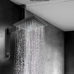 CHUVEIRO ACQUA CENTURY PRETO 220V 7500W