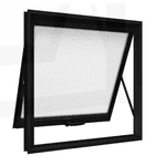 JANELA ALUMINIO MAXI-AR 060X080 PRETO SEM GRADE 