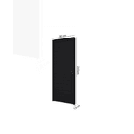 PORTA ALUMÍNIO GIRO LAMBRIL 215X85 