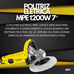 POLITRIZ MPE 1200W 127V 60HZ