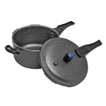 PANELA DE PRESSÃO CONECTA 4,5L ANTIADERENTE GRAFITE