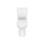 KIT BACIA COM CAIXA ACOPLADA DEBBA ROUND BRANCO