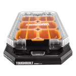 ORGANIZADOR COMPACTO DE BAIXO PERFIL STACKTECH C/ TAMPA TRANSLUCIDA TB-B1-O-10C-