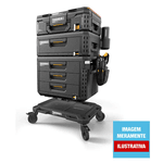 CARRINHOS DE 4 RODAS PARA CAIXAS EMPILHAVEIS STACKTECH