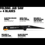 SERRA SABRE DOBRAVEL C/ 4 LAMINAS