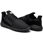 Tênis Caminhada Superconfortável Mesh All Black