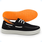 Dockside Casual Masculino Lona Preto