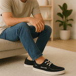 Dockside Casual Masculino Lona Preto