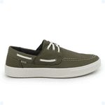 Dockside Casual Masculino Lona Verde Musgo