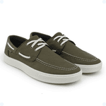 Dockside Casual Masculino Lona Verde Musgo